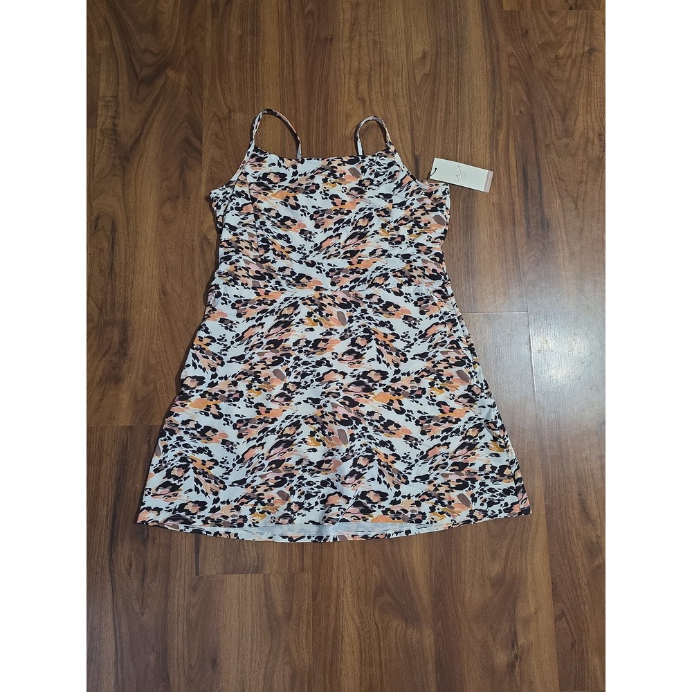 CALIA Active Dress Women Medium Multicolor NEW Animal Print Performance Skort
